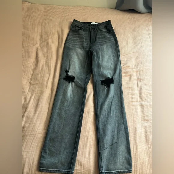 Black/ grey jeans - Picture 2 of 2